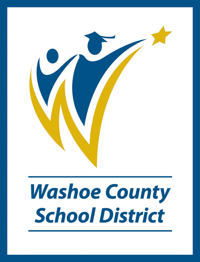 WCSD Vert Logo Short Text Boxed