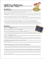 Image of Self Reflection Worksheet 