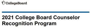 College Board Counselor Recognition Program 