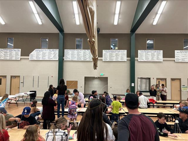 Family STEM Night Building Towers