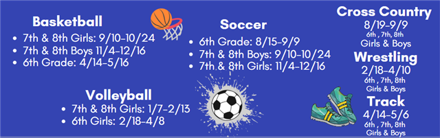 Athletics Schedule Athletics Schedule