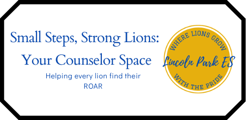 Counselor Page with school logo